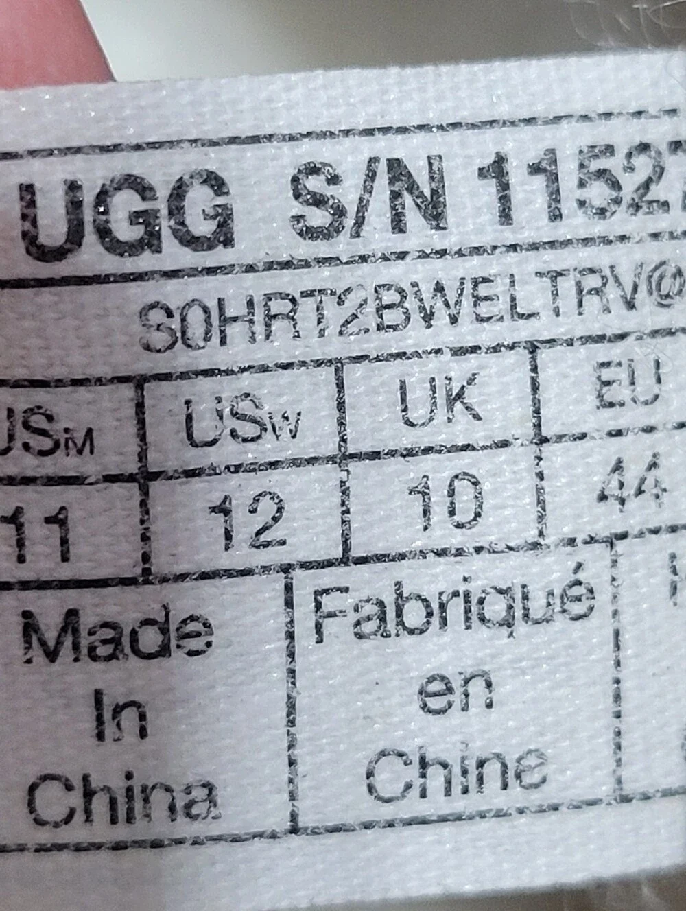 UGG tansman crafted